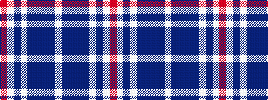 idealised woven sample of pattern RWBWBBBBW
