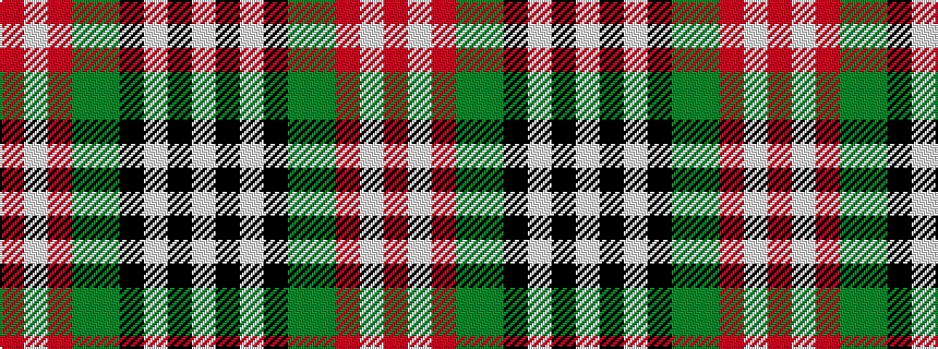idealised woven sample of pattern RWRGGKWKW