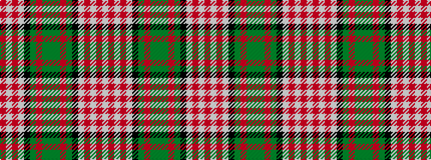 idealised woven sample of pattern RWRWKGRGGGRGKWRWRW