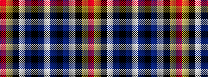 idealised woven sample of pattern RYKWBKBW