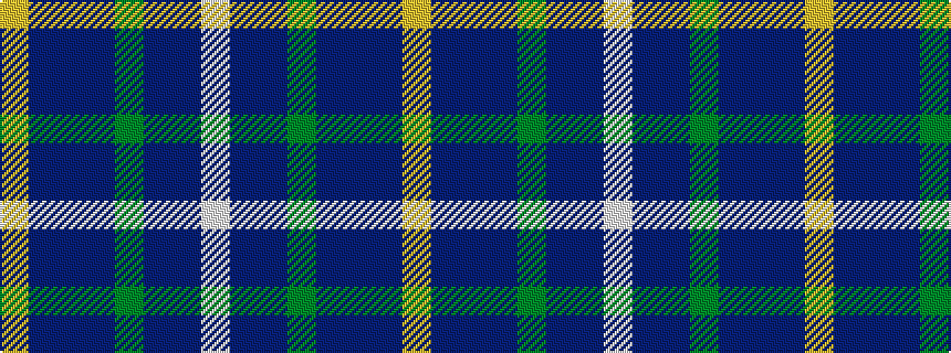 idealised woven sample of pattern WBBGBBBY