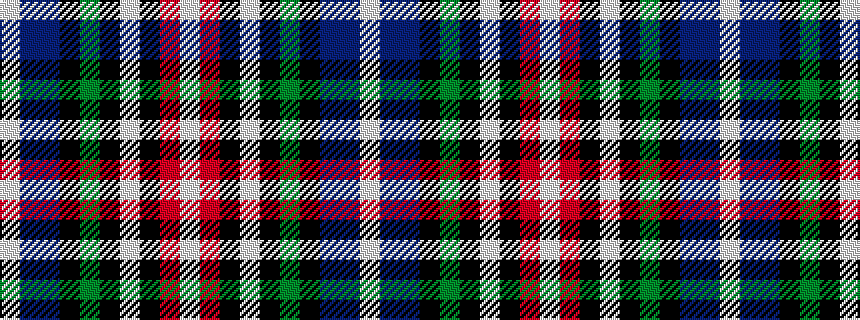 idealised woven sample of pattern WBBKGKWKRW