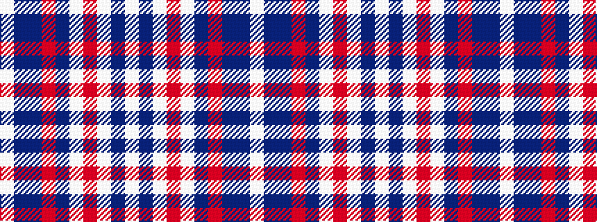 idealised woven sample of pattern WBBRBWRWBW