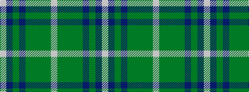 idealised woven sample of pattern WBGBGGGGW