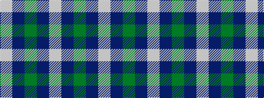 idealised woven sample of pattern WBGBW