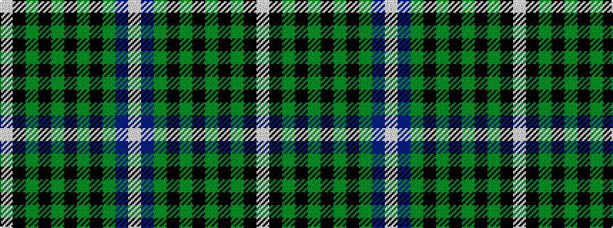 idealised woven sample of pattern WBGKGKGKGKW