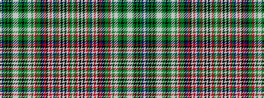 idealised woven sample of pattern WBGKGKGWWWGGKGGWWGWRGGKBRKWRWBGRWKWKWRGW