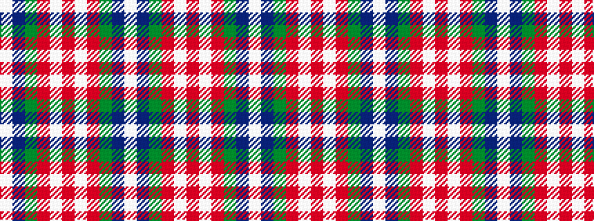 idealised woven sample of pattern WBGRWRWRGBW