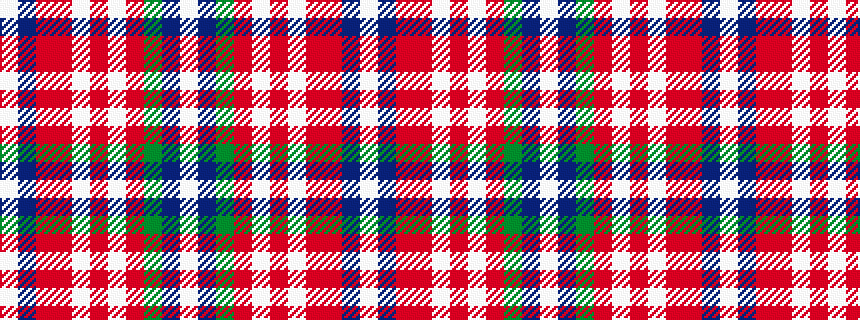 idealised woven sample of pattern WBGRWRWRRBW