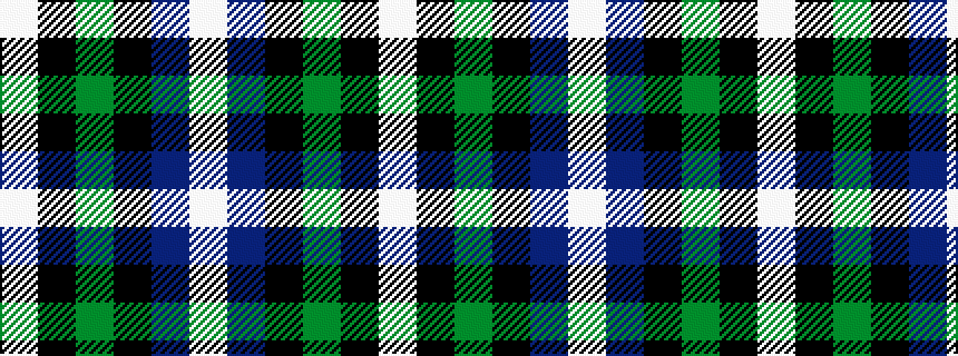 idealised woven sample of pattern WBKGKW