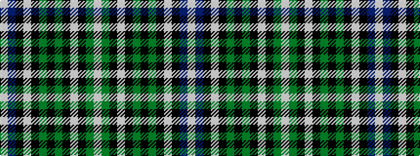 idealised woven sample of pattern WBKWKGKGKWKGW