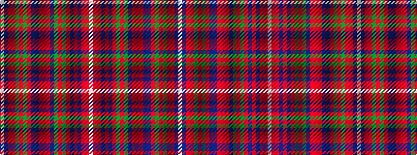 idealised woven sample of pattern WBRRGRGRBBRRRBGRGRBRBRRW