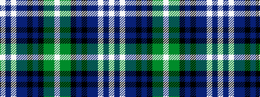 idealised woven sample of pattern WBWBBKBKGGW