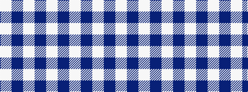 idealised woven sample of pattern WBWBW