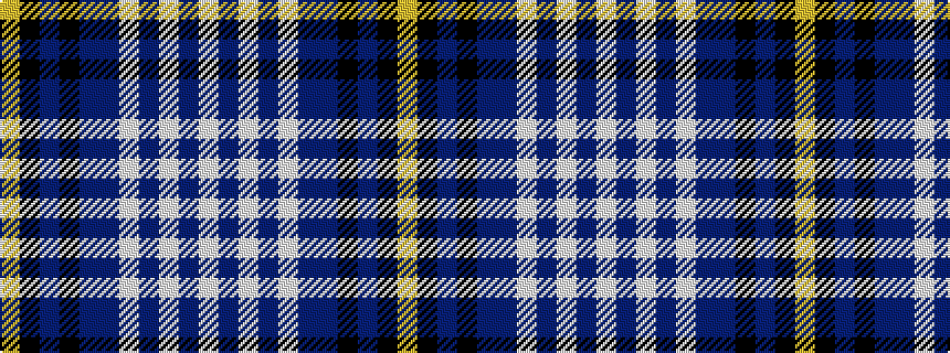 idealised woven sample of pattern WBWBWBBKBKY