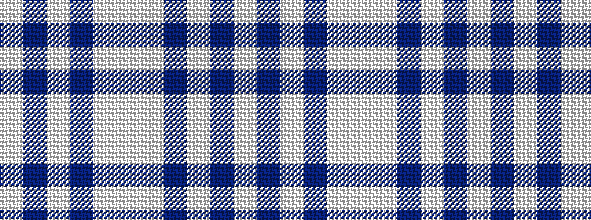 idealised woven sample of pattern WBWBWW