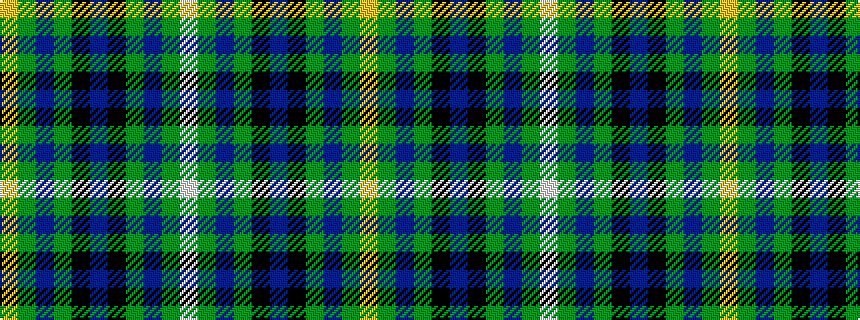 idealised woven sample of pattern WGBGKBKGBGY
