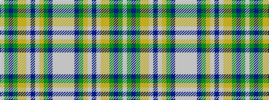 idealised woven sample of pattern WGBGYYWBWYGBWWW