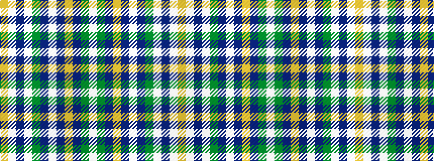 idealised woven sample of pattern WGBYBWBGWBWY