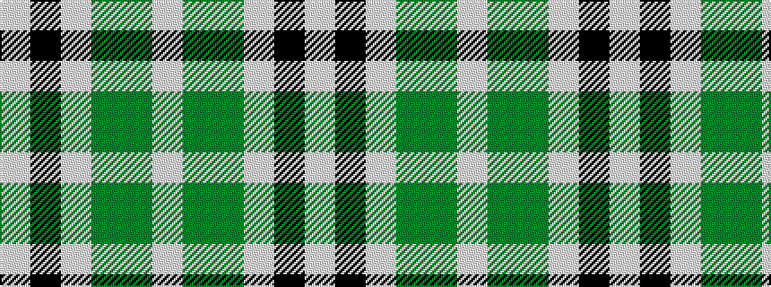 idealised woven sample of pattern WGGWKW