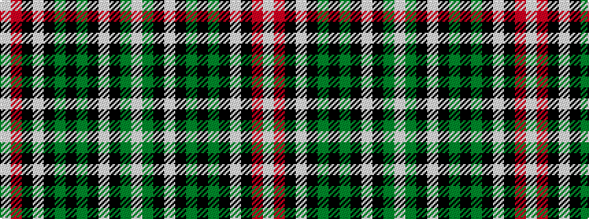 idealised woven sample of pattern WGKWKGKGKWKRW