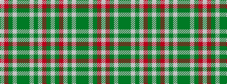 idealised woven sample of pattern WGRWGWGGGWGRW