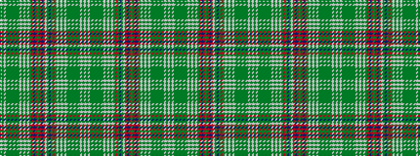 idealised woven sample of pattern WGWGGGGGGGWGWGWGRBRGRBRWGBGRGWGWGWGGGGGGGWGW