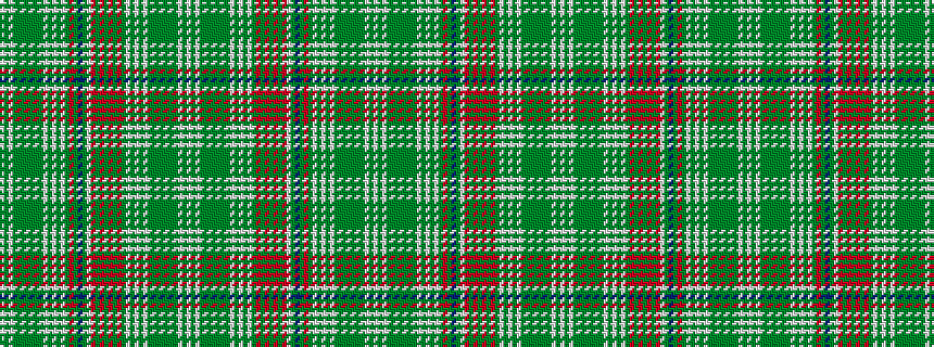 idealised woven sample of pattern WGWGGGGGGGWGWGWGRGBGWRGRGRGRGWGWGWGGGGGGGWGW