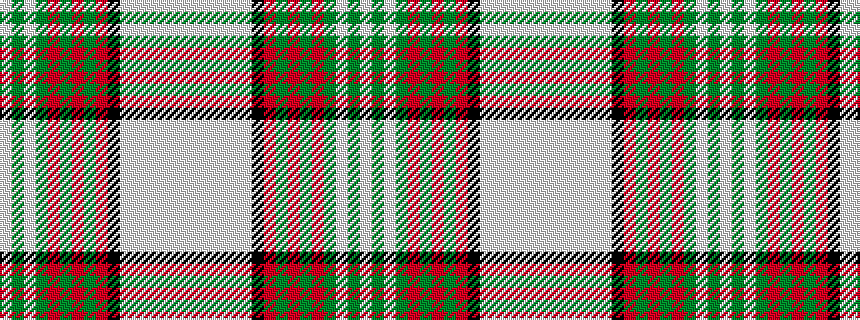 idealised woven sample of pattern WGWGRGRGRKWWWWWW