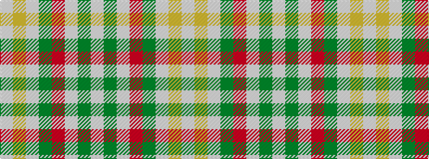 idealised woven sample of pattern WGWRGWYW