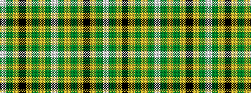 idealised woven sample of pattern WGYGYKYGW