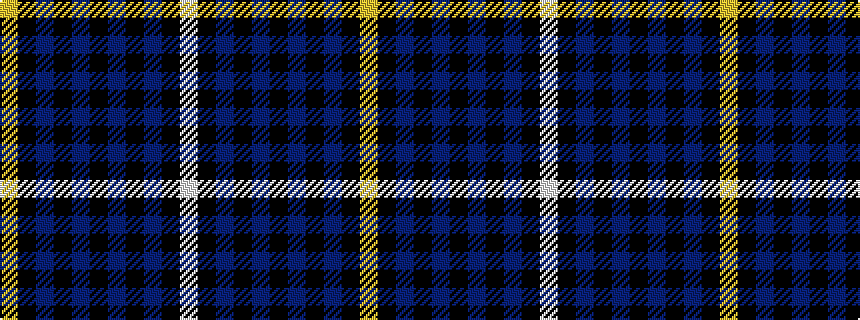 idealised woven sample of pattern WKBKBKBKBKY