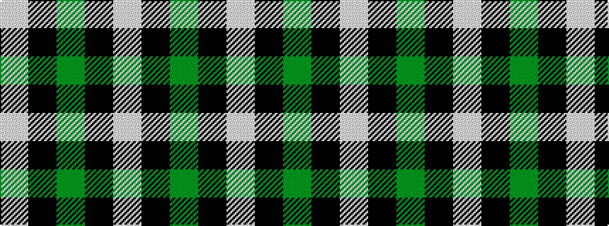 idealised woven sample of pattern WKGKW