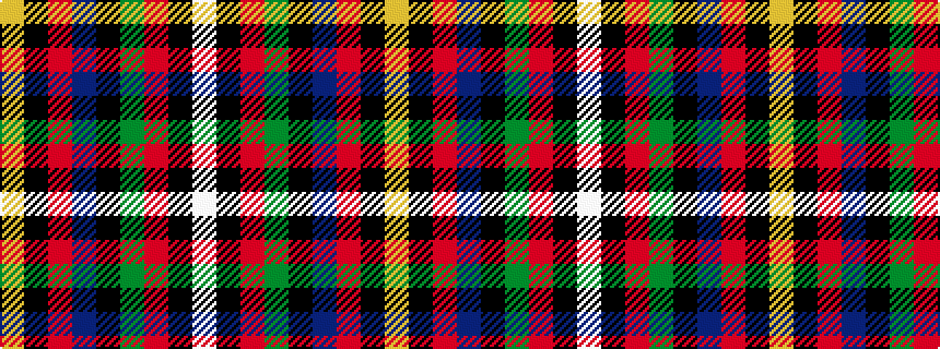 idealised woven sample of pattern WKRGKBRKY