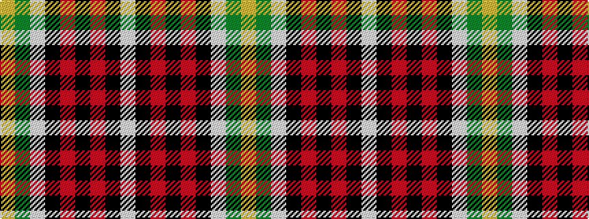 idealised woven sample of pattern WKRKRKWGY
