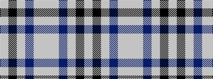 idealised woven sample of pattern WKWBWW