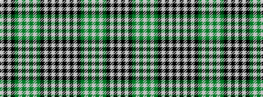 idealised woven sample of pattern WKWKGWGWGWGKWKWKW