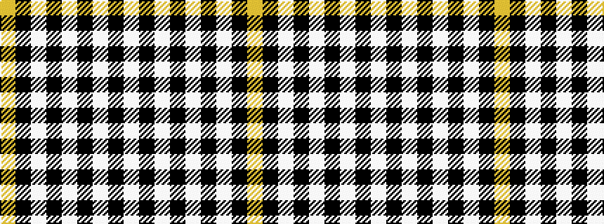 idealised woven sample of pattern WKWKWKWKY