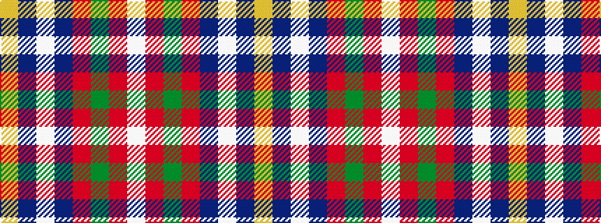 idealised woven sample of pattern WRGRBWBY