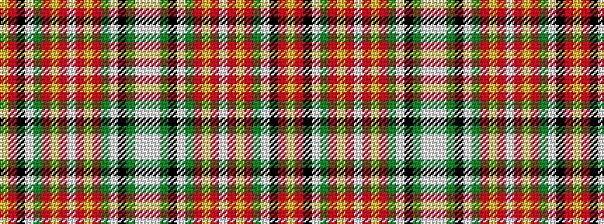idealised woven sample of pattern WWGKWGRYRWRYRGWKRY