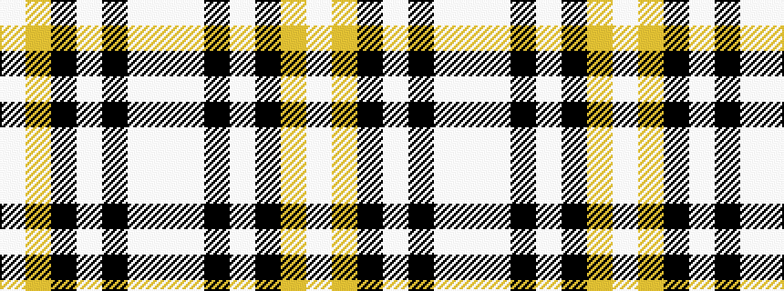 idealised woven sample of pattern WWKWKYW