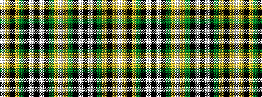 idealised woven sample of pattern WYGKWKWKGYKYW