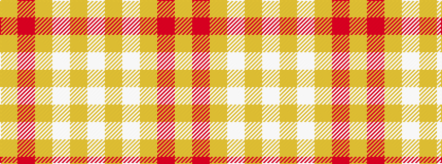 idealised woven sample of pattern WYWYRY