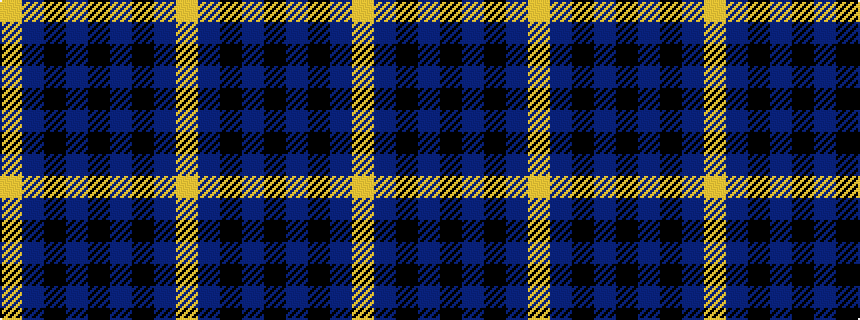 idealised woven sample of pattern YBKBKBKBY