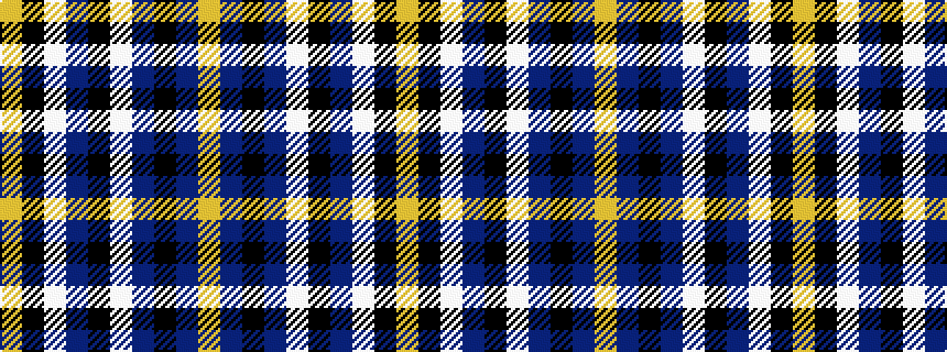 idealised woven sample of pattern YBKBWKBWKY
