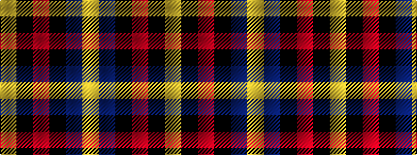 idealised woven sample of pattern YBKRKY