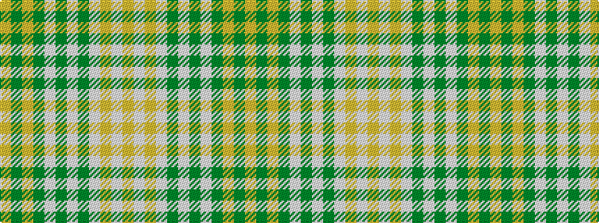 idealised woven sample of pattern YGYGWGWGWYWY