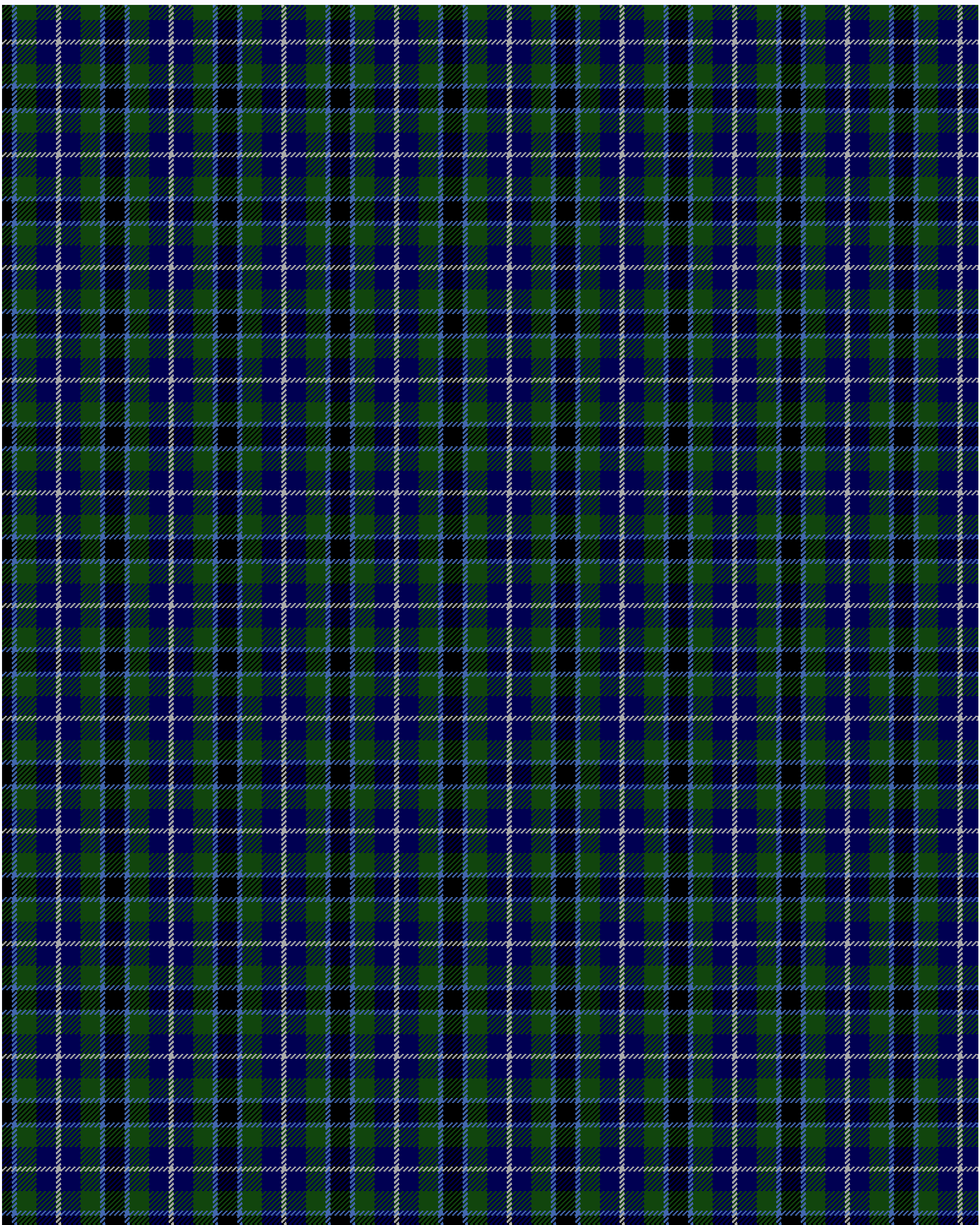 K/8 B4 DG16 DB16 N/2 tartan Tartan detail