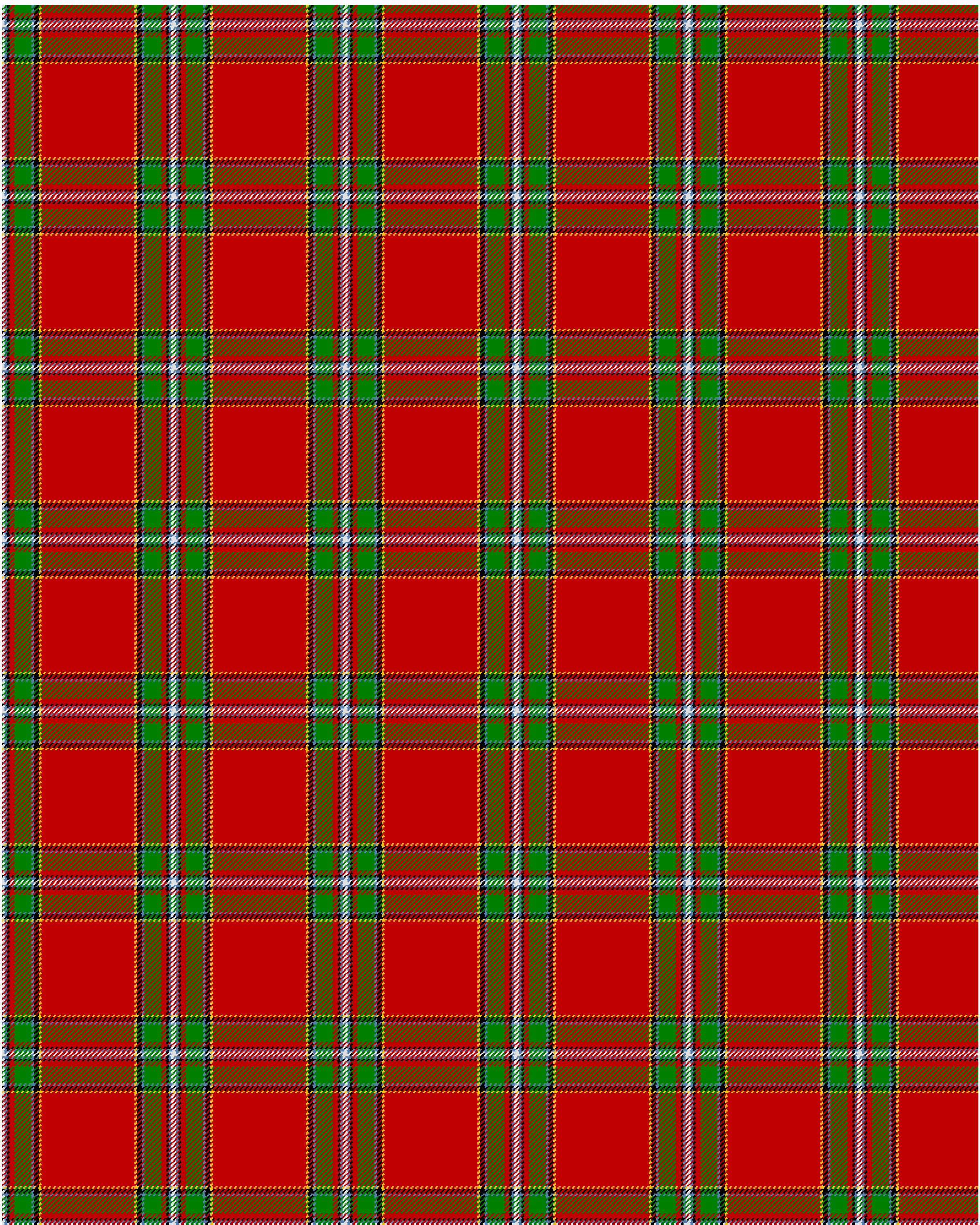 LN/2 B2 K2 R4 G14 B2 K4 Y2 R/38 tartan Tartan detail