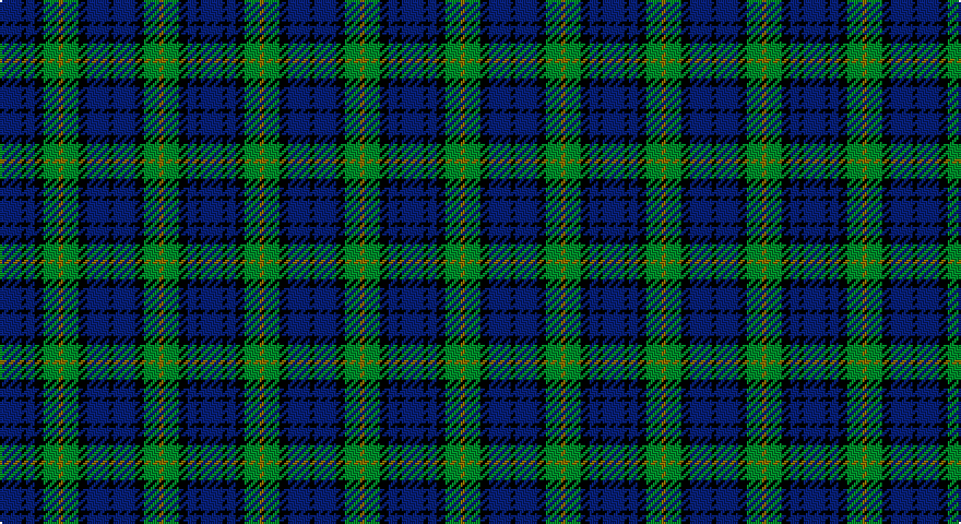 DB/10 K2 DB4 K4 G7 Y2 G7 K4 DB10 K/2 tartan